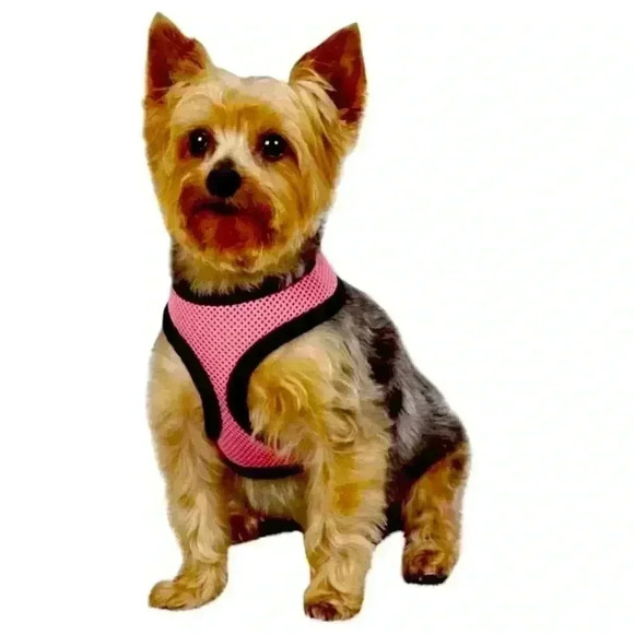 NWT Pink Casual Dog Mesh Dog Harnesses Medium - Picture 1 of 2